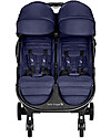 Baby Jogger Passeggino Fratellare City Tour2 Double - Seacrest - Leggero e Compatto! Passeggini Gemellari