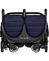 Baby Jogger Passeggino Fratellare City Tour2 Double - Seacrest - Leggero e Compatto! Passeggini Gemellari