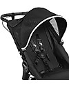 Baby Jogger Passeggino Summit x3, Nero - 3 Ruote, ora adatto al jogging! Passeggini Classici