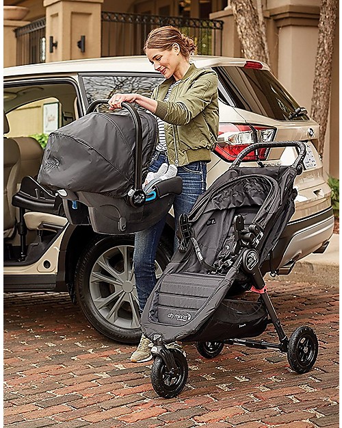 Baby Jogger Seggiolino Auto City Go I-Size 0+, Nero - Ultra-Sicuro! Dalla nascita ai 18 mesi Seggiolini Auto Gruppo 1/2/3