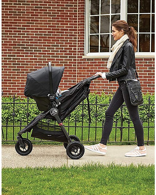 Baby Jogger Seggiolino Auto City Go I-Size 0+, Nero - Ultra-Sicuro! Dalla nascita ai 18 mesi Seggiolini Auto Gruppo 1/2/3