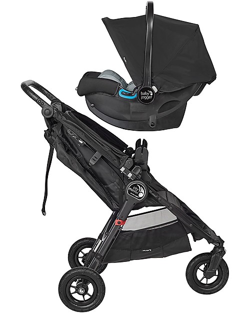Baby Jogger Seggiolino Auto City Go I-Size 0+, Nero - Ultra-Sicuro! Dalla nascita ai 18 mesi Seggiolini Auto Gruppo 1/2/3