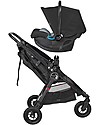 Baby Jogger Seggiolino Auto City Go I-Size 0+, Nero - Ultra-Sicuro! Dalla nascita ai 18 mesi Seggiolini Auto Gruppo 1/2/3