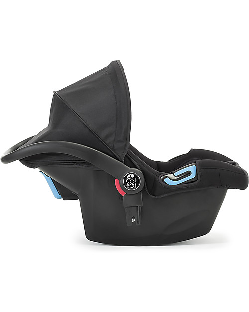 Baby Jogger Seggiolino Auto City Go, Nero - Solo 3,6 Kg! Leggero e maneggevole! Seggiolini Auto Gruppo 1/2/3