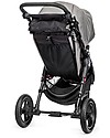 Baby Jogger Travel System Trio City Elite Deluxe, Grigio - City Elite + Carrozzina Deluxe + Maniglione + City GO + Adattatori Passeggini Trio e Duo