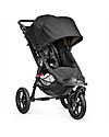 Baby Jogger Travel System Trio City Elite Deluxe, Nero - City Elite + Carrozzina Deluxe + Maniglione + City GO + Adattatori Passeggini Trio e Duo