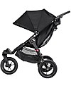 Baby Jogger Travel System Trio City Elite Deluxe, Nero - City Elite + Carrozzina Deluxe + Maniglione + City GO + Adattatori Passeggini Trio e Duo