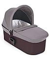 Baby Jogger Travel System Trio City Mini 3 Deluxe, Grigio - City Mini 3 + Carrozzina Deluxe + Maniglione + City GO + Adattatori Passeggini Trio e Duo