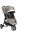 Baby Jogger Travel System Trio City Mini 3 Deluxe, Grigio - City Mini 3 + Carrozzina Deluxe + Maniglione + City GO + Adattatori Passeggini Trio e Duo