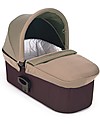 Baby Jogger Travel System Trio City Mini 4 Deluxe, Sabbia - City Mini 4 + Carrozzina Deluxe + Maniglione + City GO + Adattatori Passeggini Trio e Duo