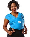 Baby K'tan Fascia Portabebè Ergonomica 5 in 1 Active, Blu Oceano - Si indossa come una t-shirt! Fasce Portabebé