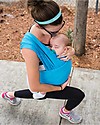 Baby K'tan Fascia Portabebè Ergonomica 5 in 1 Active, Blu Oceano - Si indossa come una t-shirt! Fasce Portabebé