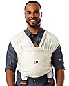 Baby K'tan Fascia Portabebè Ergonomica 5 in 1 Facilissima, Natural - 100% Cotone Biologico GOTS - Si indossa come una t-shirt! Fasce Portabebé