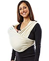 Baby K'tan Fascia Portabebè Ergonomica 5 in 1 Facilissima, Natural - 100% Cotone Biologico GOTS - Si indossa come una t-shirt! Fasce Portabebé
