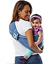 Baby K'tan Fascia Portabebè Ergonomica Facilissima 5 in 1, Denim - 100% Cotone - Si indossa come una t-shirt! Fasce Portabebé