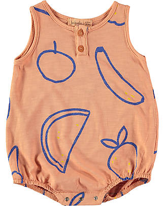 BabyClic Body Pagliaccetto - Frutta - 100% Jersey di Cotone Biologico Tutine Corte