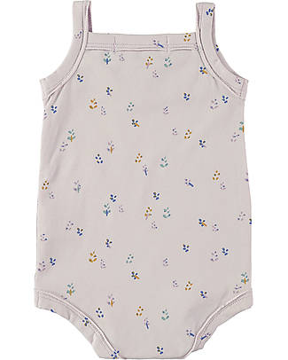 BabyClic Body Smanicato - Lavanda - Cotone Biologico Body Manica Corta
