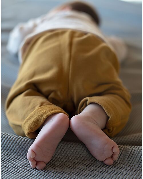 BabyClic Cardigan + Pantaloni con Piedini - Stelle - 100% Jersey di Cotone Bio Completi e Set