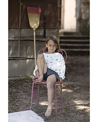 BabyClic Felpa con Bottoni - UFO - Cotone Bio Elasticizzato Felpe