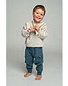 BabyClic Felpa Maniche Lunghe - Grigio Chiaro - Mini Animals Felpe
