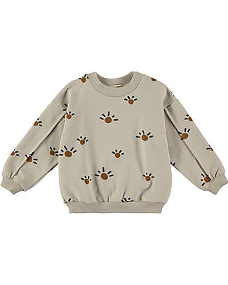 BabyClic Felpa Maniche Lunghe - Sunny Days - Cotone Biologico Felpe