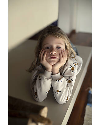 BabyClic Felpa Maniche Lunghe - Sunny Days - Cotone Biologico Felpe