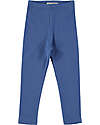 BabyClic Leggings - Blu Elettrico - con Vita Elasticizzata - Cotone Bio Leggings