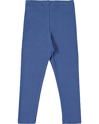 BabyClic Leggings - Blu Elettrico - con Vita Elasticizzata - Cotone Bio Leggings