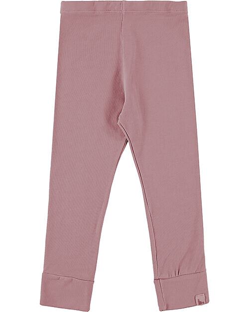 BabyClic Leggings - Grape - con Vita Elasticizzata - Cotone Bio Leggings