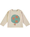 BabyClic Maglia Maniche Lunghe - Albero di Arance - Cotone Maglie Manica Lunga