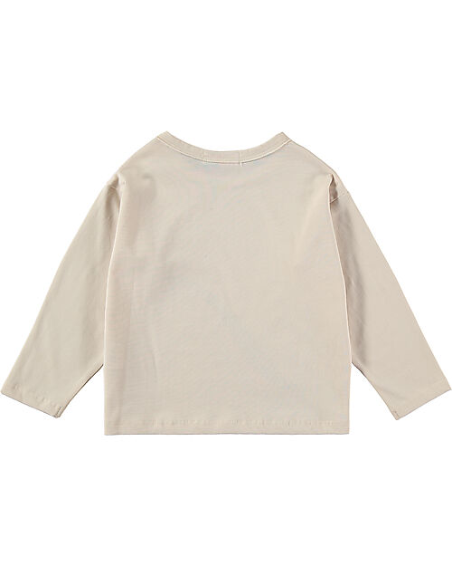 BabyClic Maglia Maniche Lunghe - Rainbow - 100% Jersey di Cotone Bio Maglie Manica Lunga