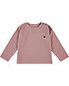 BabyClic Maglia Maniche Lunghe - Rosa - Cooked with Love - Cotone Maglie Manica Lunga