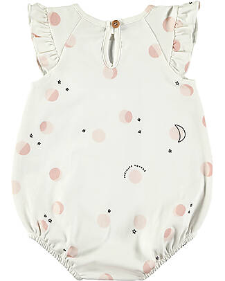 BabyClic Pagliaccetto - Cotone Biologico - Luna Pink Tutine Corte