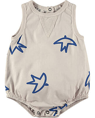 BabyClic Pagliaccetto - Jersey Di Cotone Bio - Fly Tutine Corte