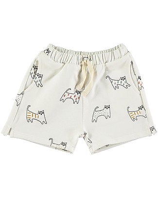BabyClic Pantaloncini Corti - Felix - Cotone Bio Elasticizzato Pantaloni Corti