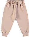 BabyClic Pantaloni Bruc con Coulisse in Vita - Rosa Chiaro - Cotone Pantaloni Lunghi