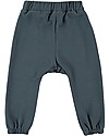 BabyClic Pantaloni con Bordi Elasticizzati - Blu - Cotone bio Pantaloni Lunghi