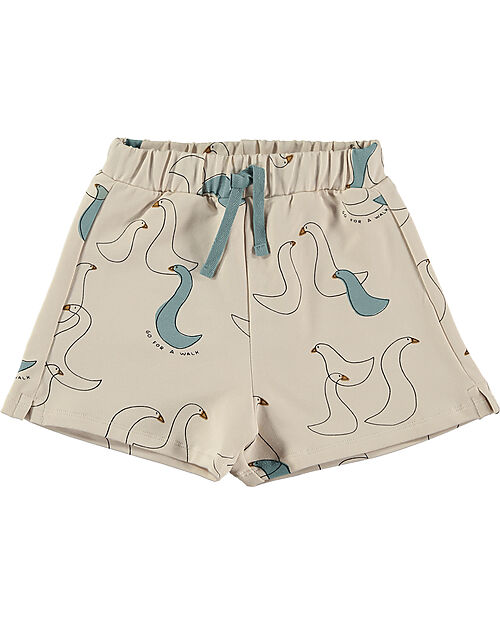 BabyClic Pantaloni Corti - Con Coulisse In Vita - Goose Pantaloni Corti