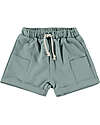 BabyClic Pantaloni Corti - Con Coulisse In Vita - Verdi Pantaloni Corti