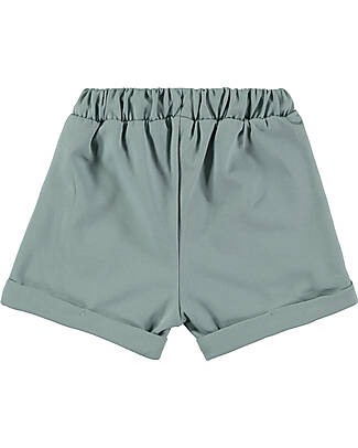 BabyClic Pantaloni Corti - Con Coulisse In Vita - Verdi Pantaloni Corti