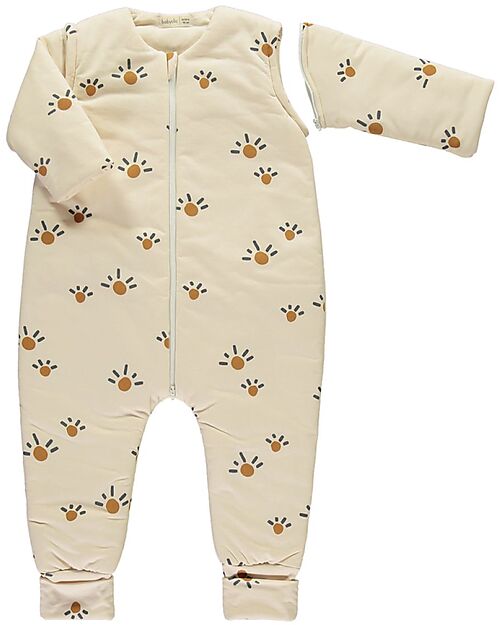 BabyClic Sacco Nanna con Gambe e Zip - TOG 2.5 - 80 cm - Sunshine Sacchi Nanna