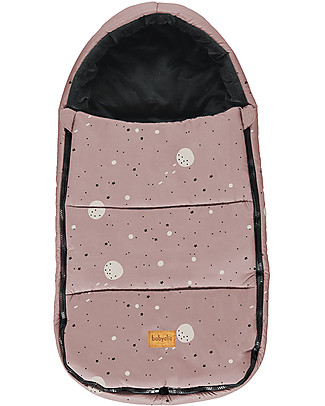BabyClic Sacco Nanna per Carrozzina e Ovetto Gruppo 0 Oslo - Sky Rosa - Nero/Rosa Sacchi Passeggino