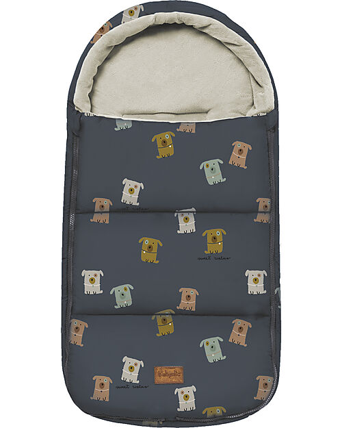 BabyClic Sacco Universale Oslo - Cuccioli - 35x74 cm - TOG 4,5 - Ovetto/Navicella e Gruppo 0 Sacchi Passeggino