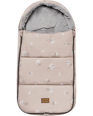 BabyClic Sacco Universale Oslo - Nuit Pink - 35x74x7cm - Carrozzina e Gruppo 1 Sacchi Passeggino