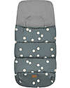 BabyClic Sacco Universale Passeggino Iceberg - Happy Petrolio - TOG 4,5 - 90x41,5 cm Sacchi Passeggino
