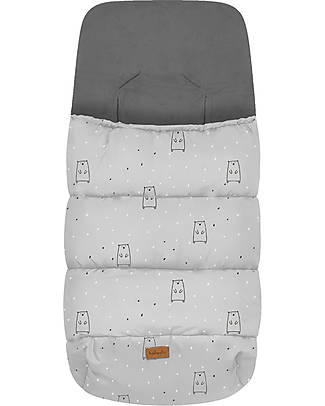 BabyClic Sacco Universale Passeggino Iceberg - Polar Bear - 90x40x9cm Sacchi Passeggino