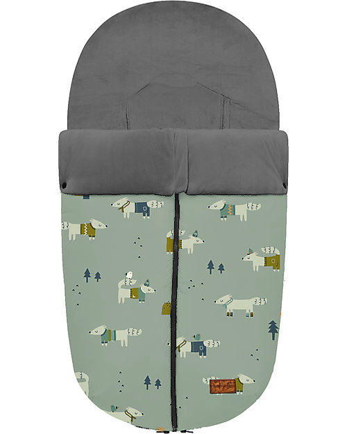 BabyClic Sacco Universale Passeggino Nanouk - Fox Friends - TOG 4,5 - 97x46cm Sacchi Passeggino