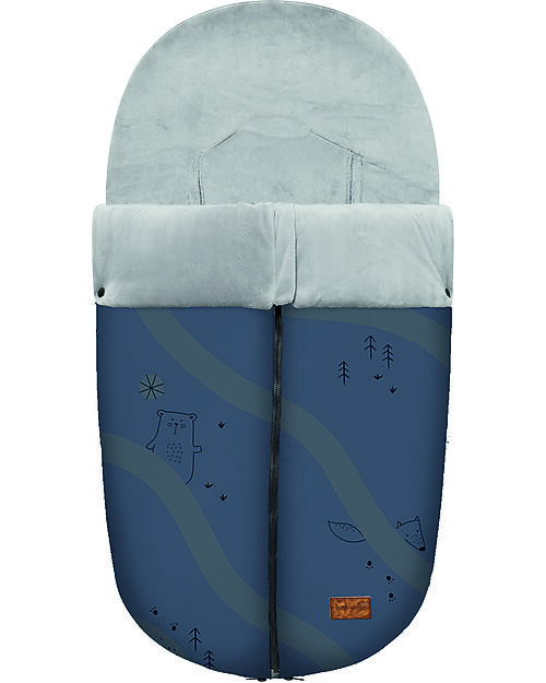 BabyClic Sacco Universale Passeggino Nanouk - Legno - TOG 4,5 - 97x46cm Sacchi Passeggino