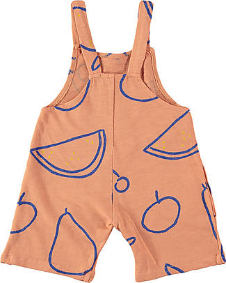 BabyClic Salopette - Frutta - Cotone Biologico Salopette