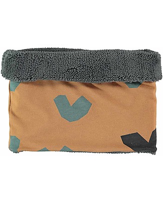 BabyClic Sciarpa Inverno - Grandi Cuori - Cotone bio Sciarpe e Mantelle